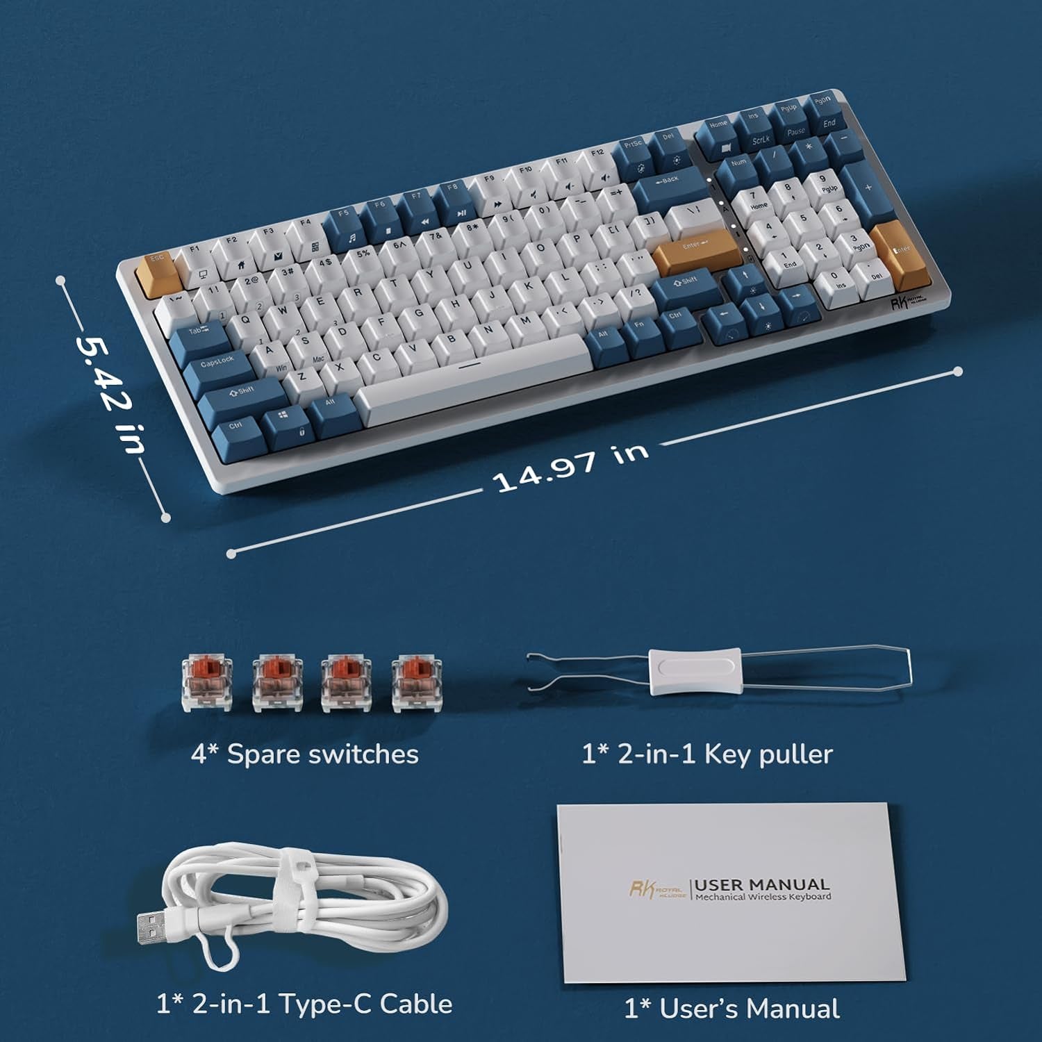 Wireless Mechanical Keyboard