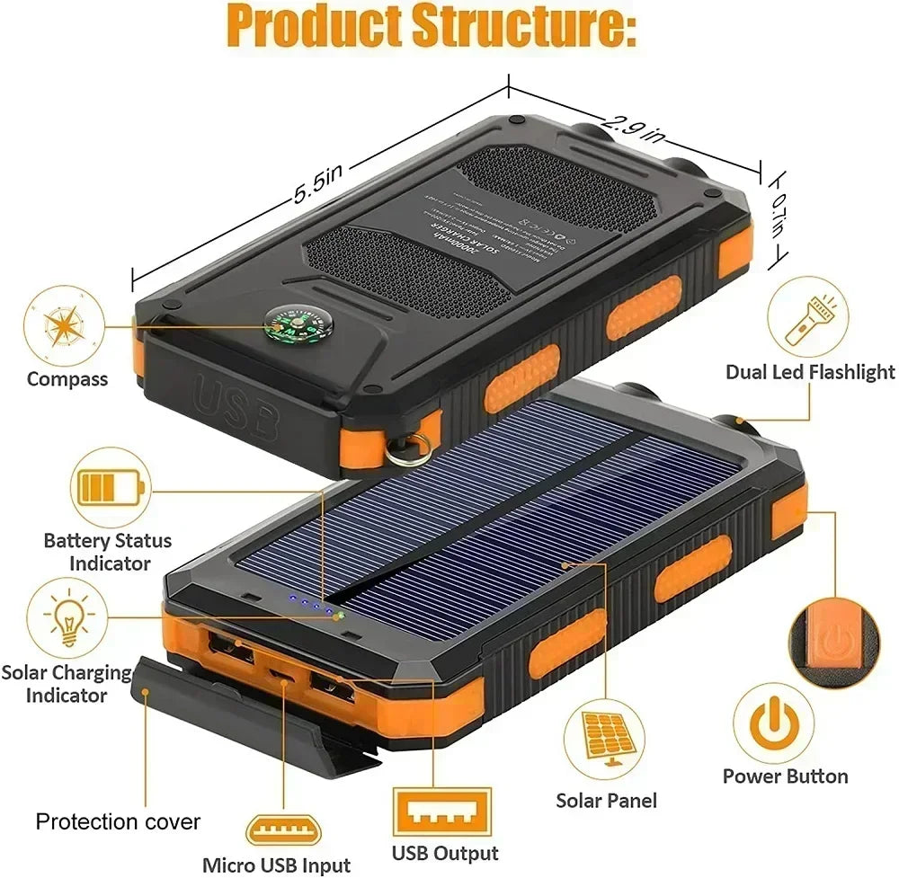 Solar Power Bank 