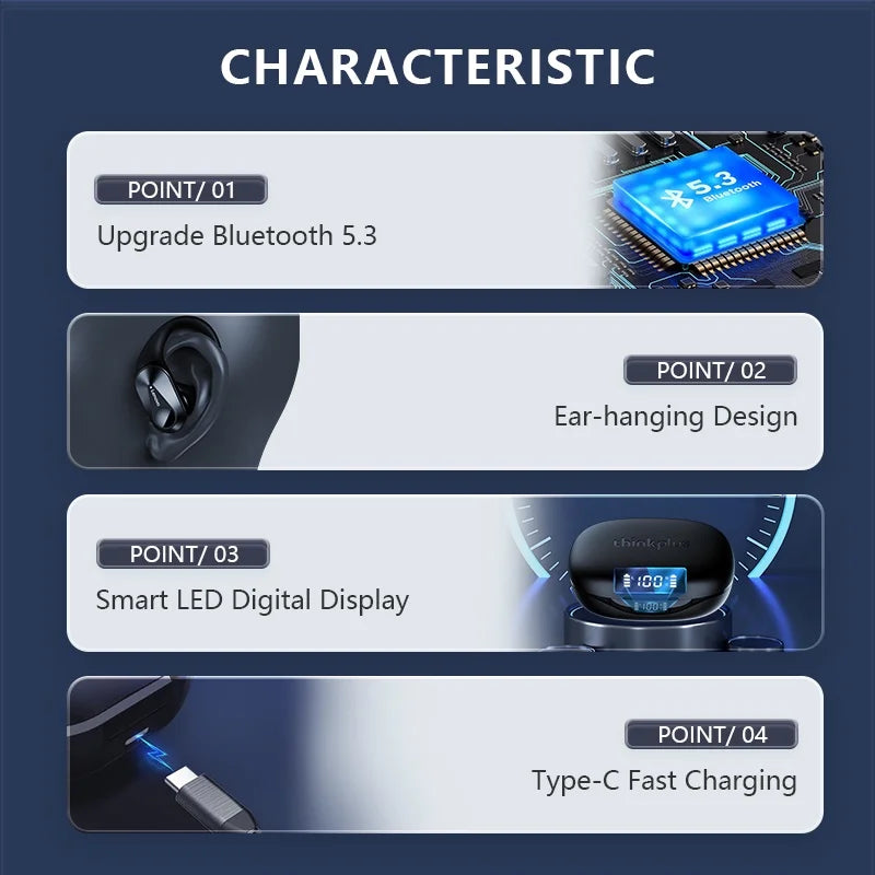TWS Bluetooth V5.3 Earphones